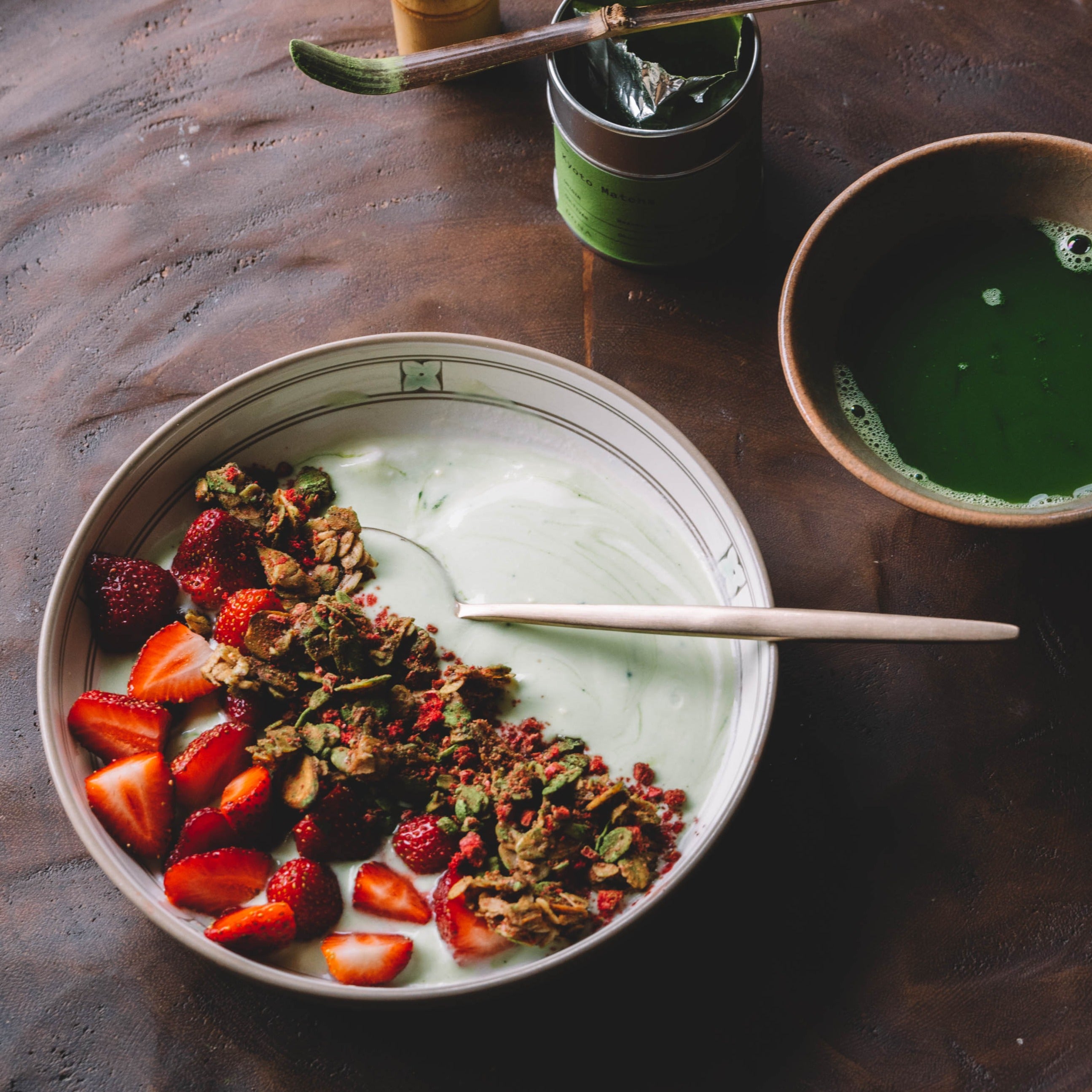 Matcha Granola Parfait